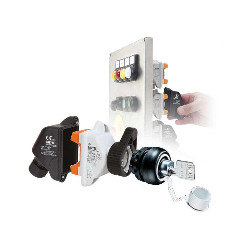 Control equipment for panel mounting Series ComExFlex (Bartec)